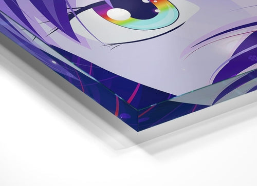 Anime Glass Plate Decor