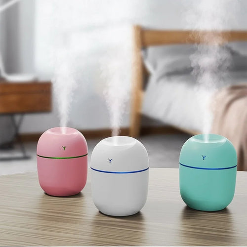 Portable Ultrasonic Humidifier USB Aroma Essential Oil Diffuser